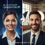 AI headshot generators professional photographers