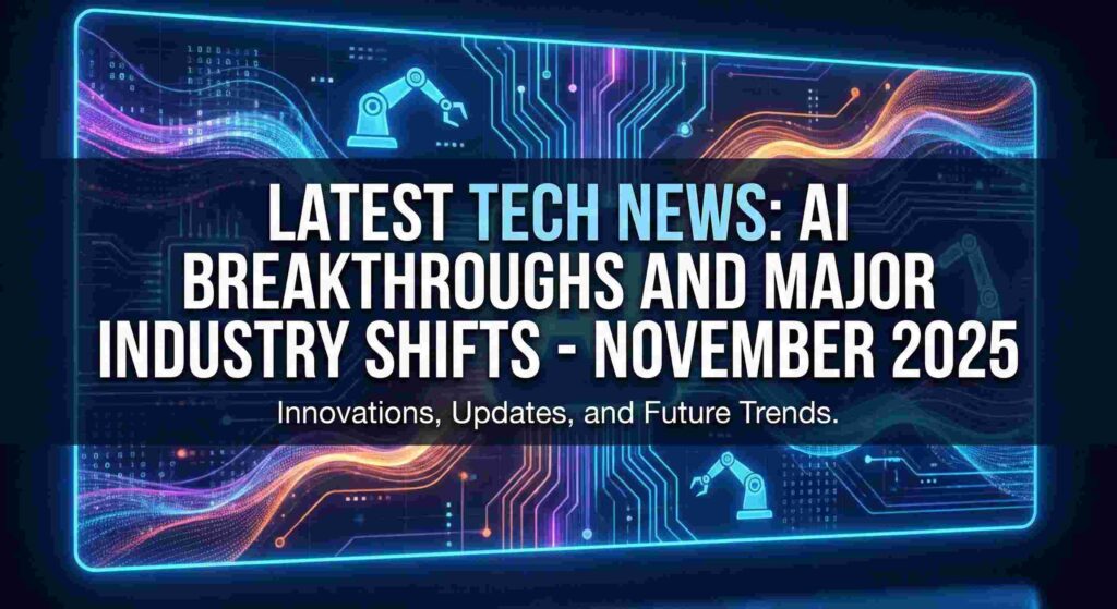 Latest Tech News: AI Breakthroughs and Major Industry Shifts - November 2025