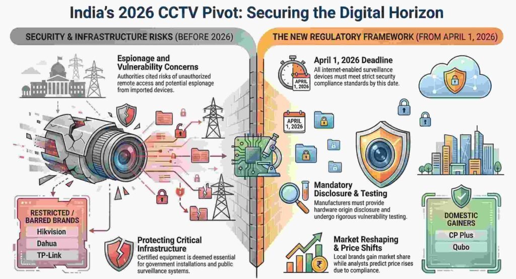 The Great Surveillance Reset: Why India is Unplugging Chinese CCTV Cameras by 2026