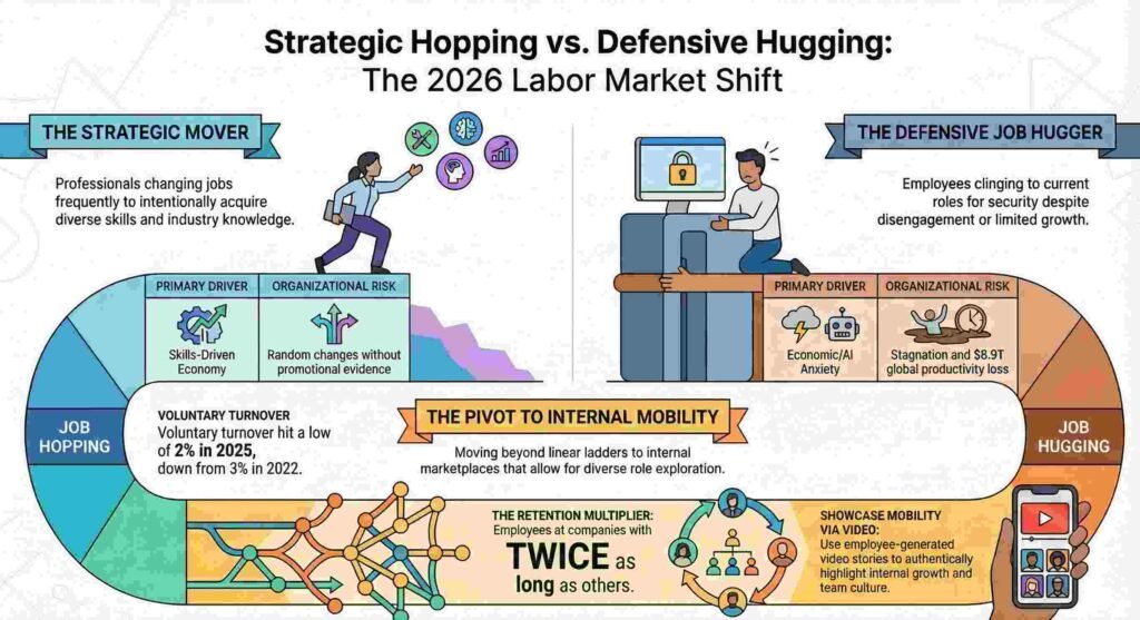 Why the 2026 Labor Market is Swapping Job Hopping for Job Hugging