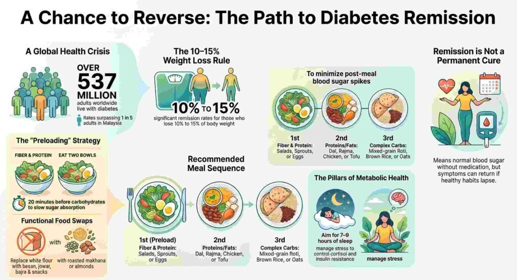 How Strategic Lifestyle Shifts and Metabolic Sequencing Can Put Type 2 Diabetes into Remission
