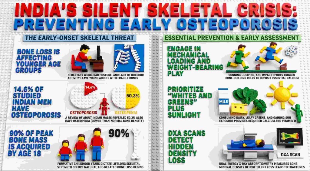 Silent Saboteurs of Bone Density: 5 Surprising Facts About Osteoporosis in Young Adults and Men